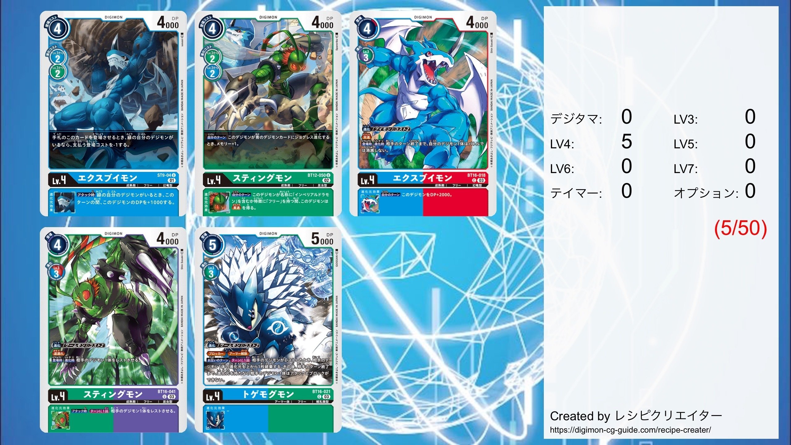 デジカ】パイルドラモンデッキについて(2024 DC-1大阪備忘録)｜くしぃ