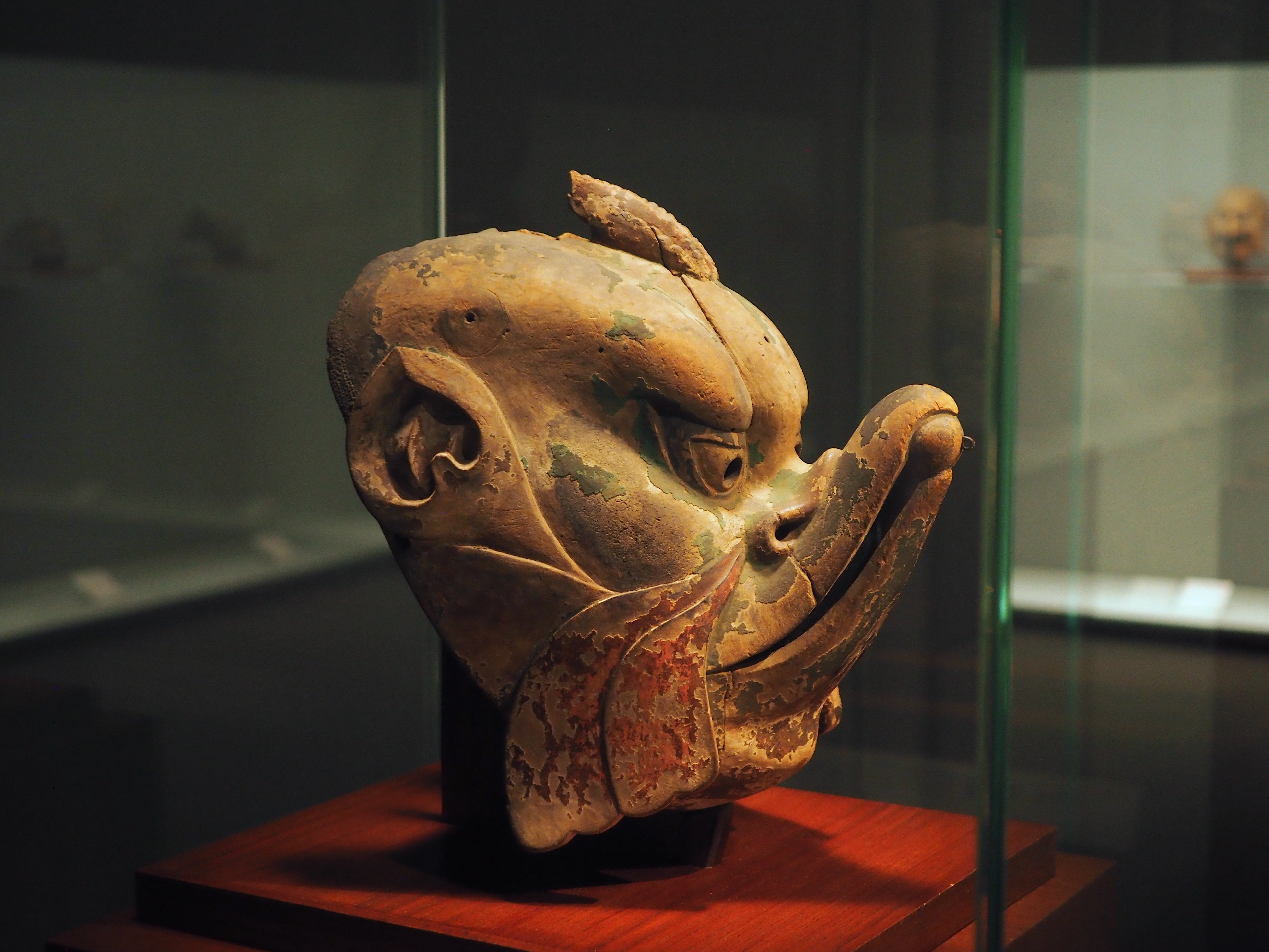 青木繁がスケッチした《伎楽面》を、トーハクで探してみました。｜かわかわ