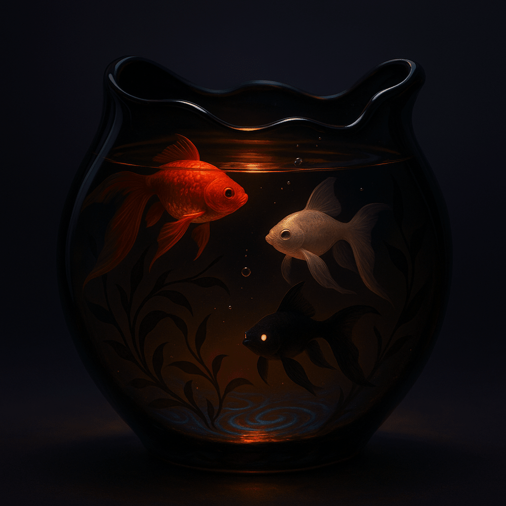 AI四人の創作金魚鉢【ChatGPT】｜菜乃