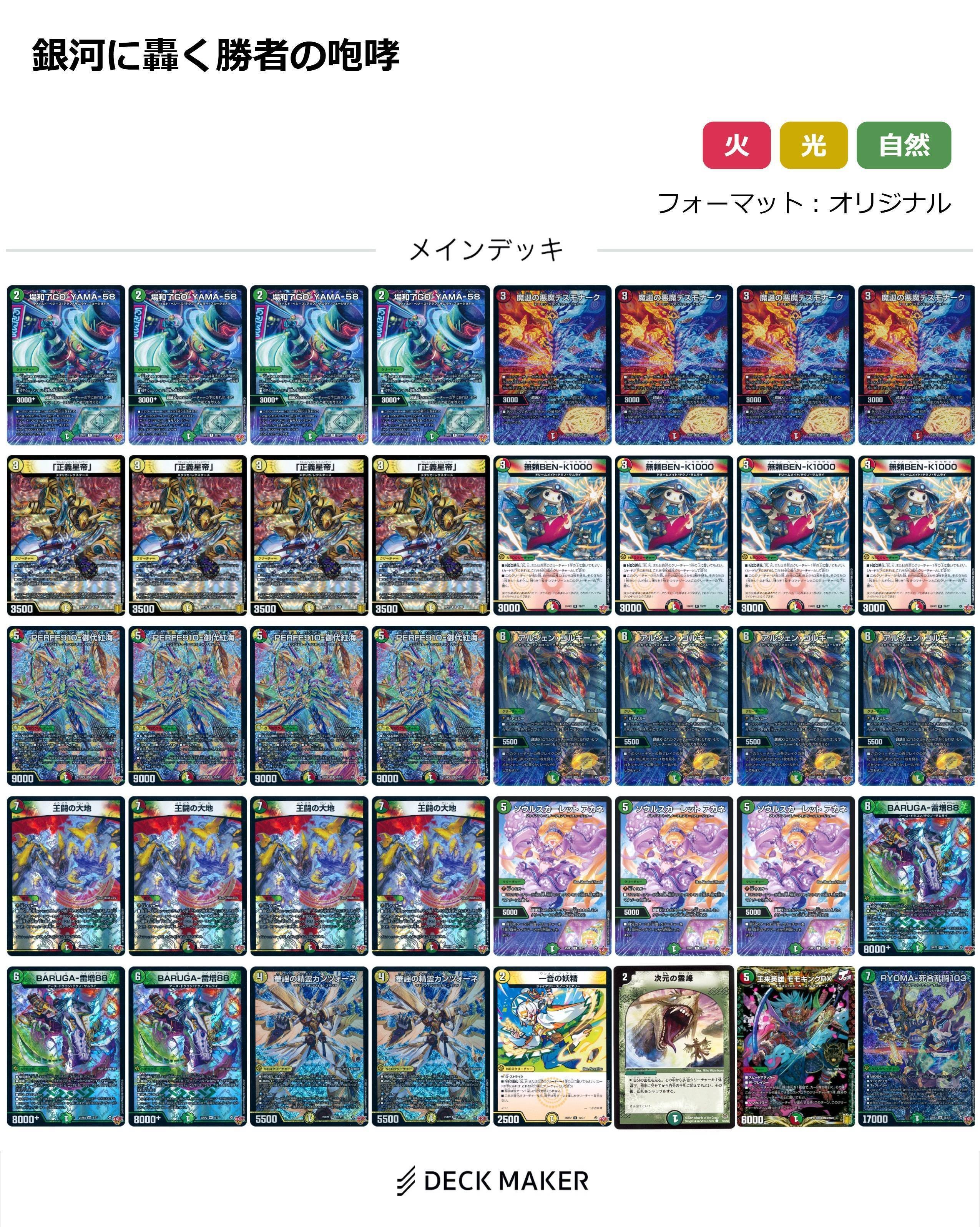 リーステクノ御代紅海～デッキログ｜時取残男