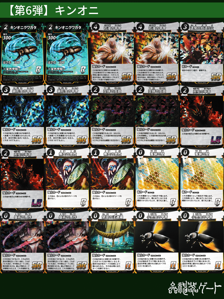 蟲神器】第6弾環境事前評価｜ハンゾー