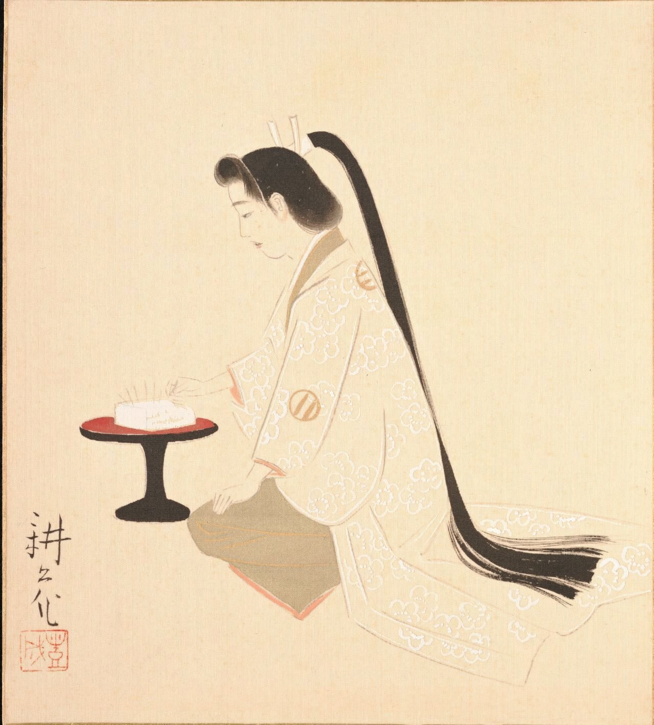 作品一覧】山村耕花《十二ヶ月図》｜講談社野間記念館