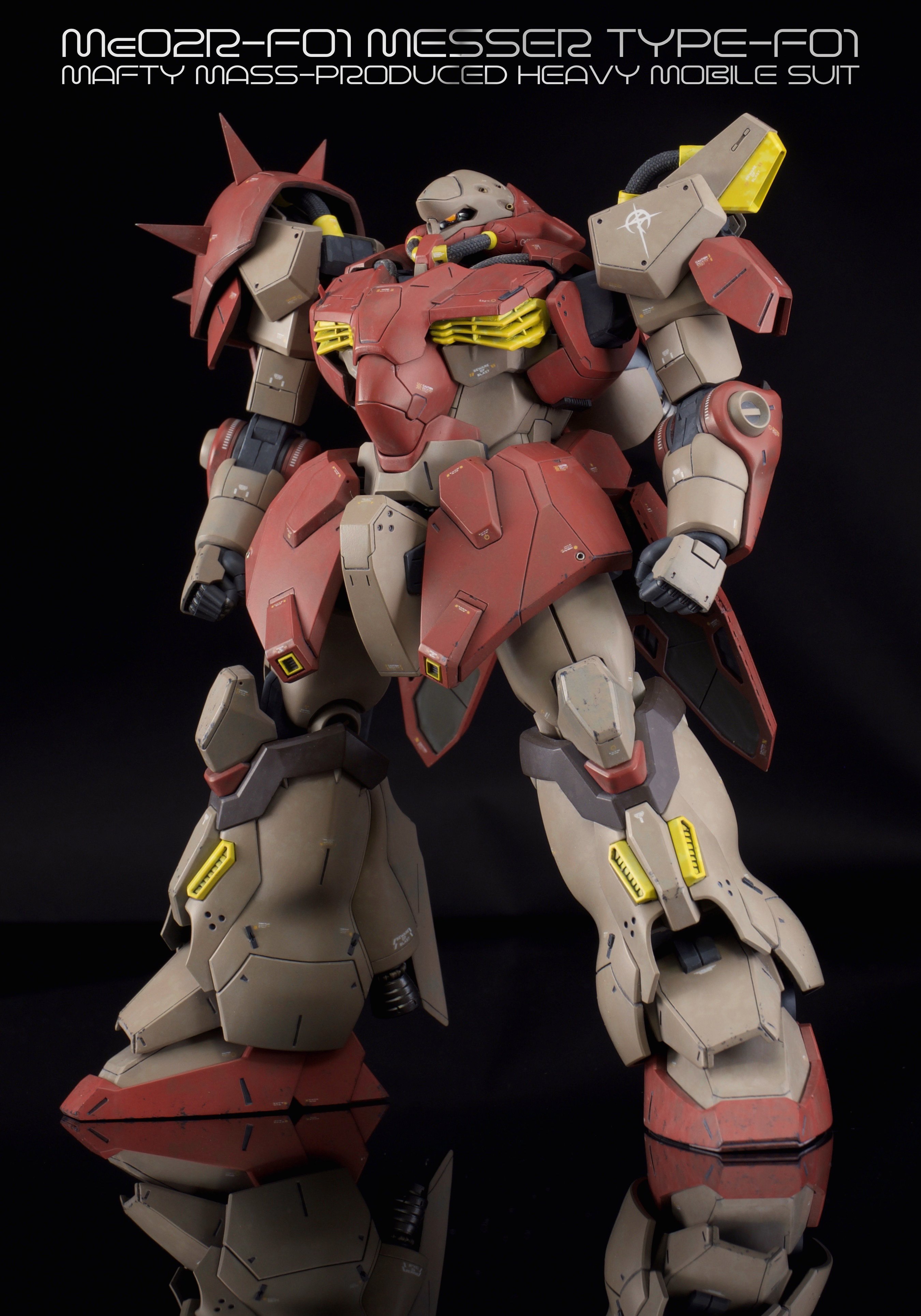 HGUCメッサーF01型完成しました｜まサる(msr457)