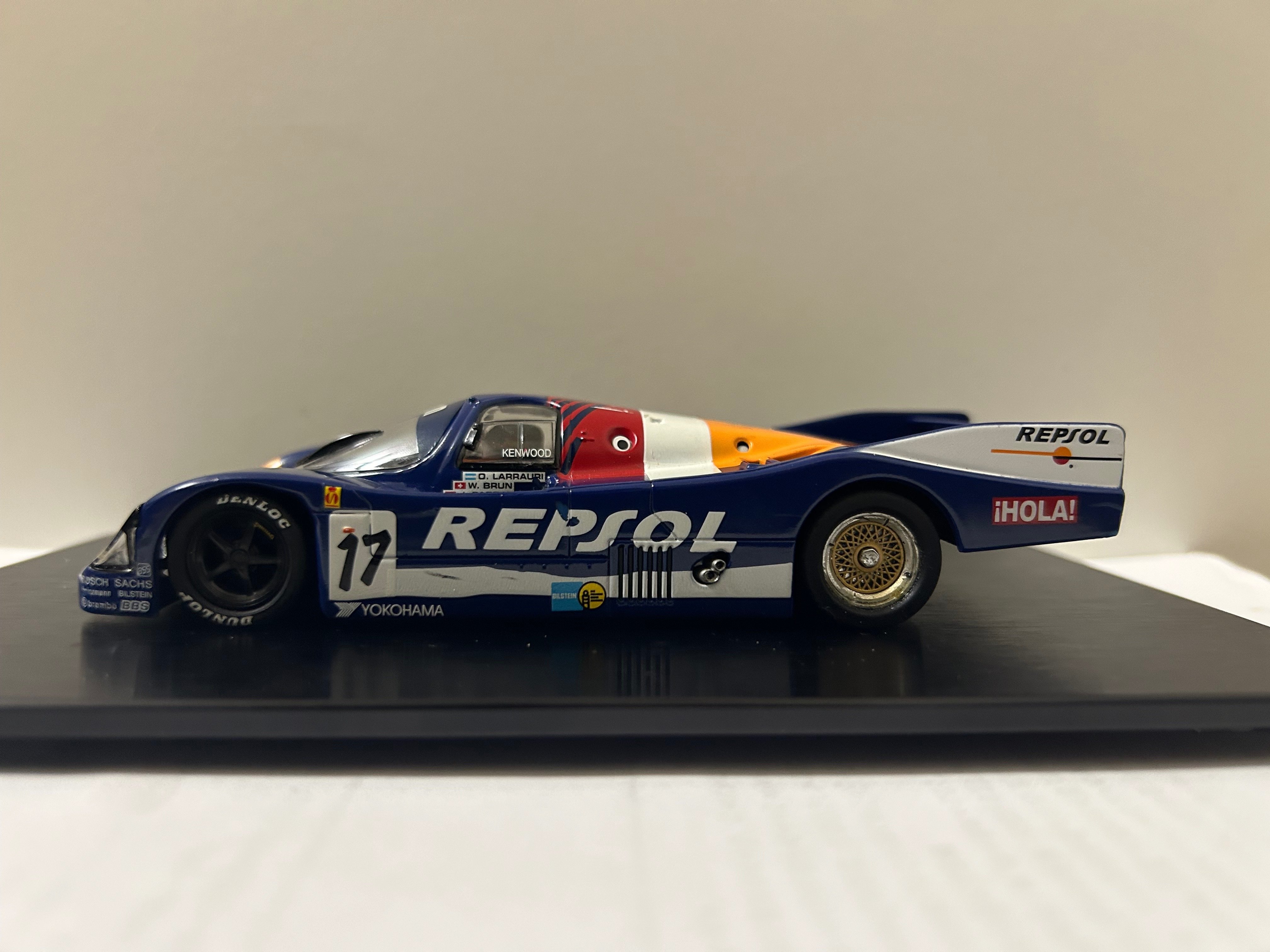 スロットカーレビュー] Slot.it Porsche 962C-150 