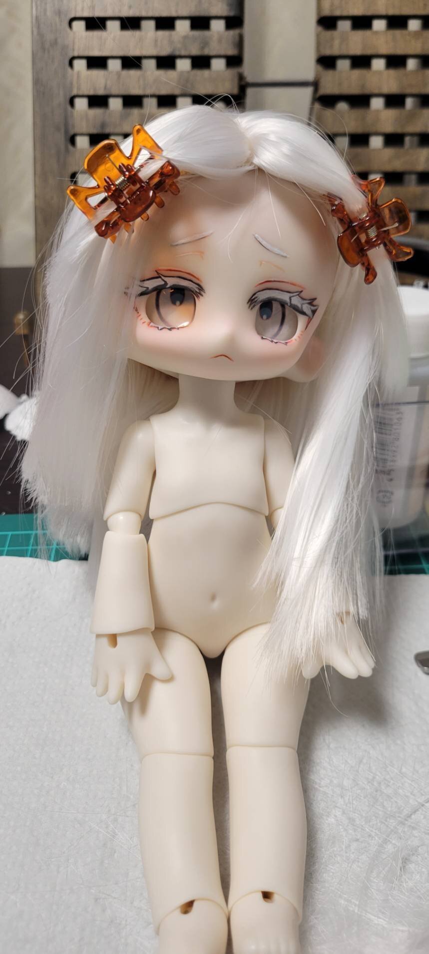 ドールカスタム】ウィッグ～完成へ｜fujino