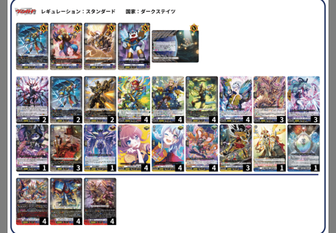 ヴァンガード】クロノジェットデッキ解説｜あまつ貝