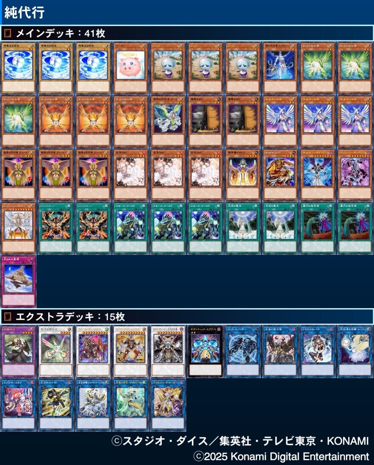 遊戯王MD】2025年1-3月 デッキ雑まとめ｜クラミドモナス