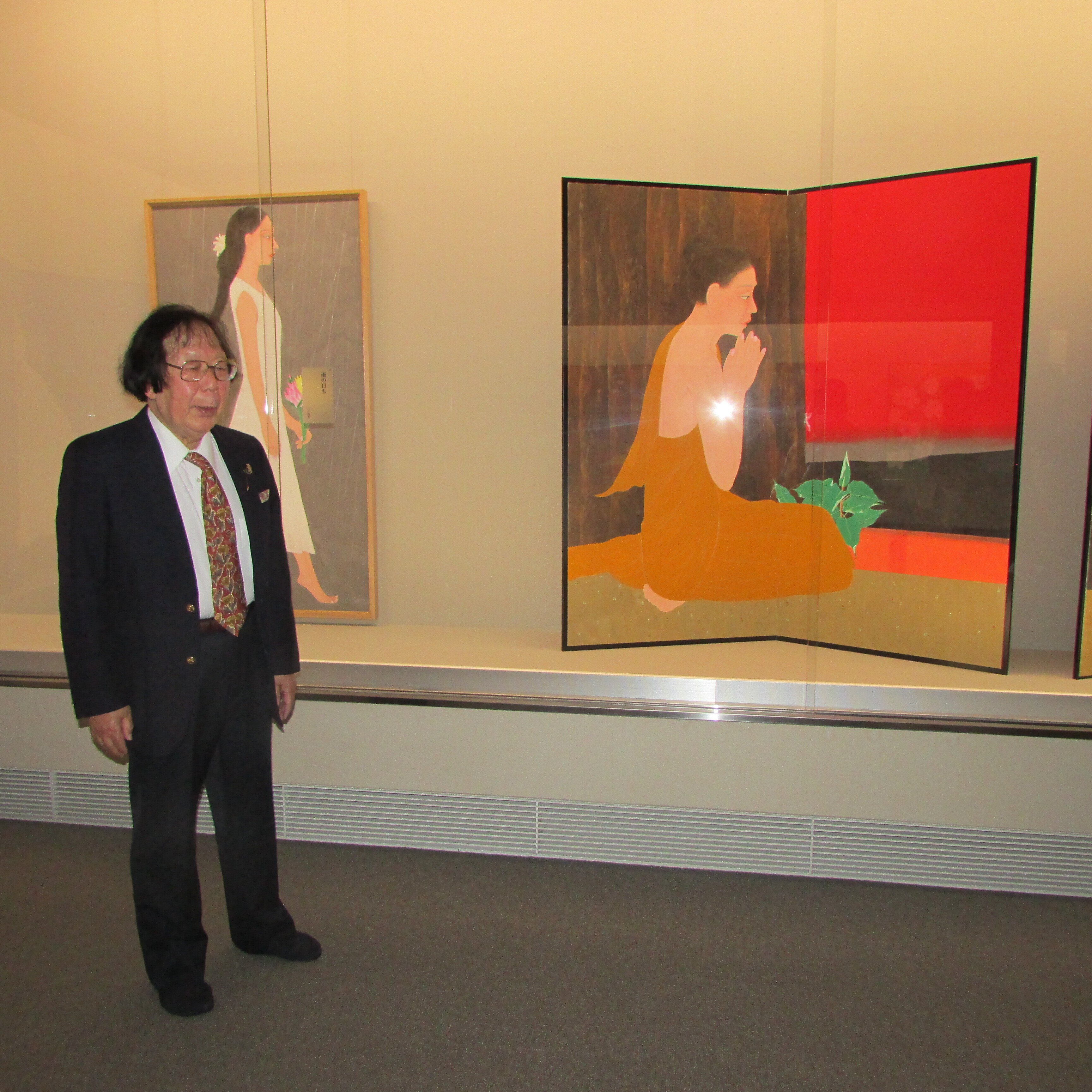 京都で「畠中光享日本画展 清浄光明を描く」｜白鳥 正夫