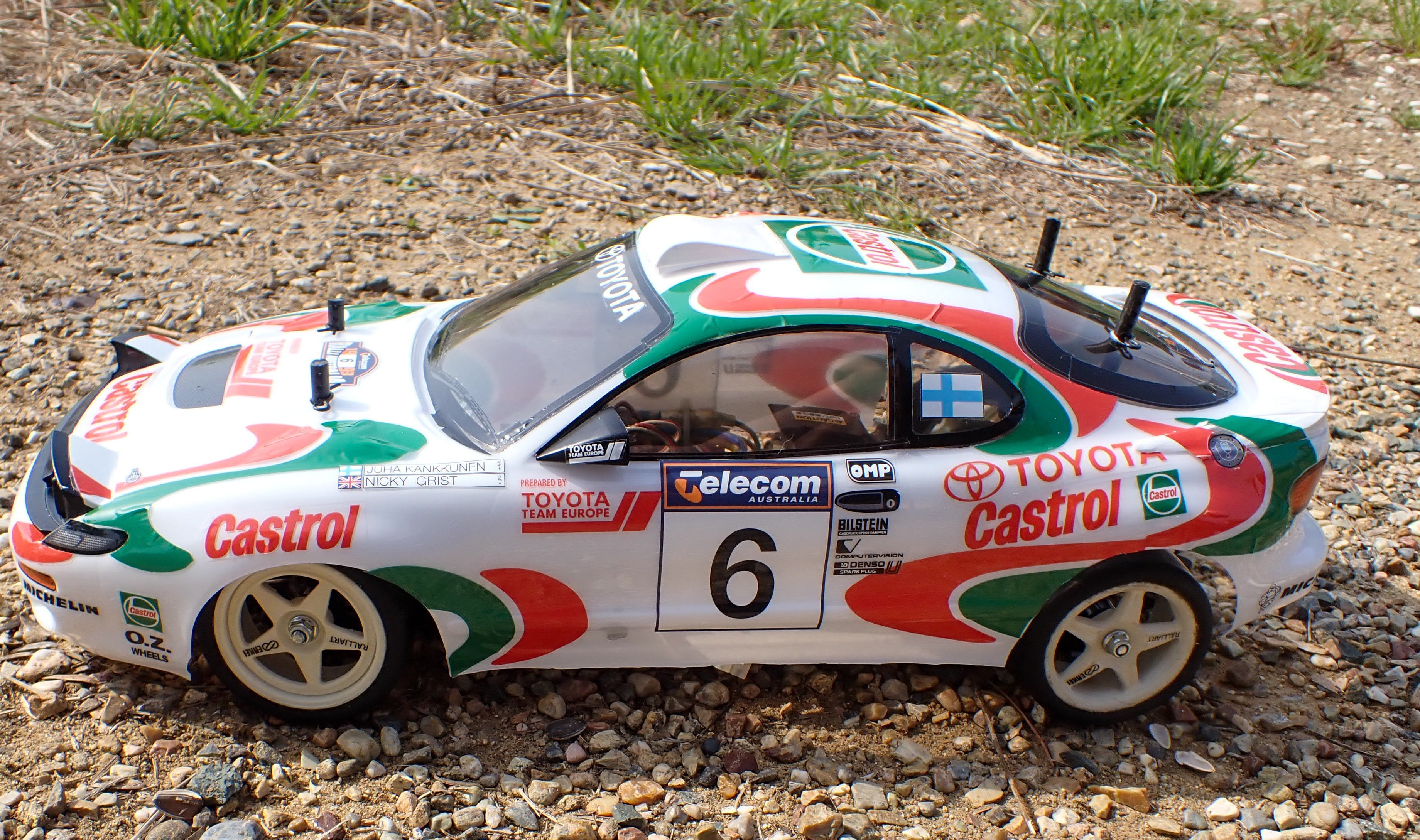 1/10 ラジコンボディ カストロールセリカを作ろう｜セるしうす