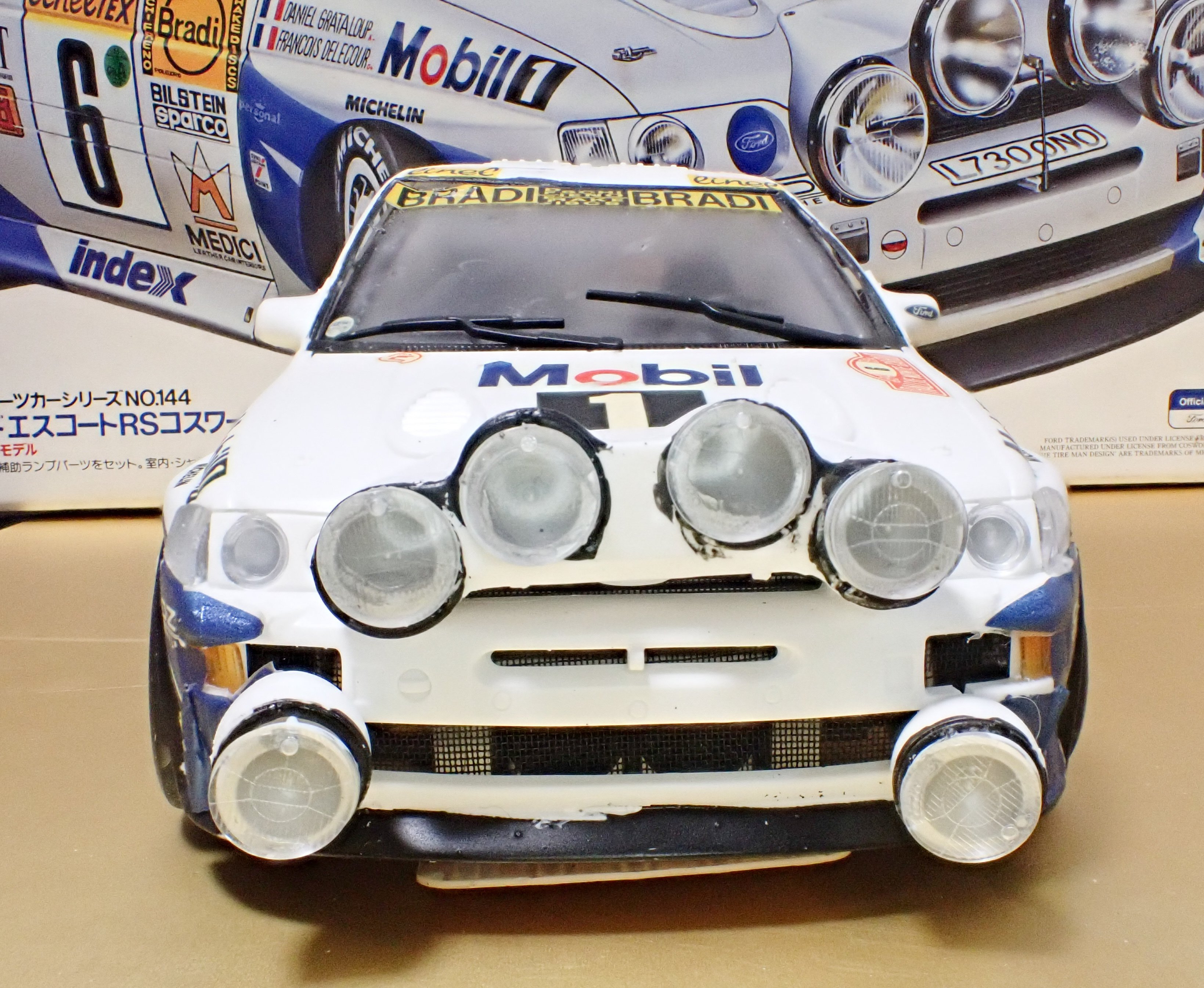 タミヤ フォード・エスコート RSコスワース（中古プラモ）｜セるしうす