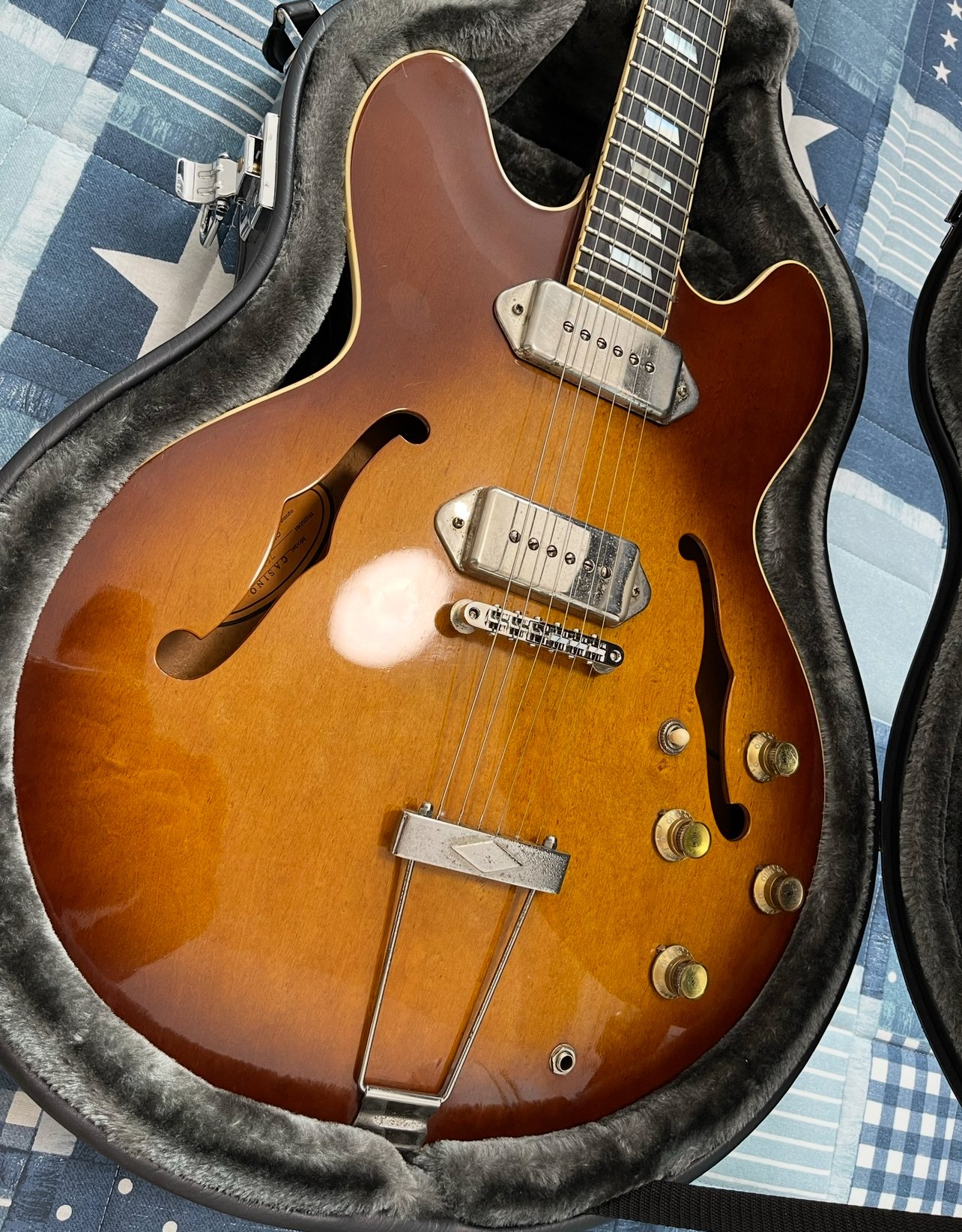 5. Epiphone Casino 寺田楽器製 1987｜Atrai Lennon