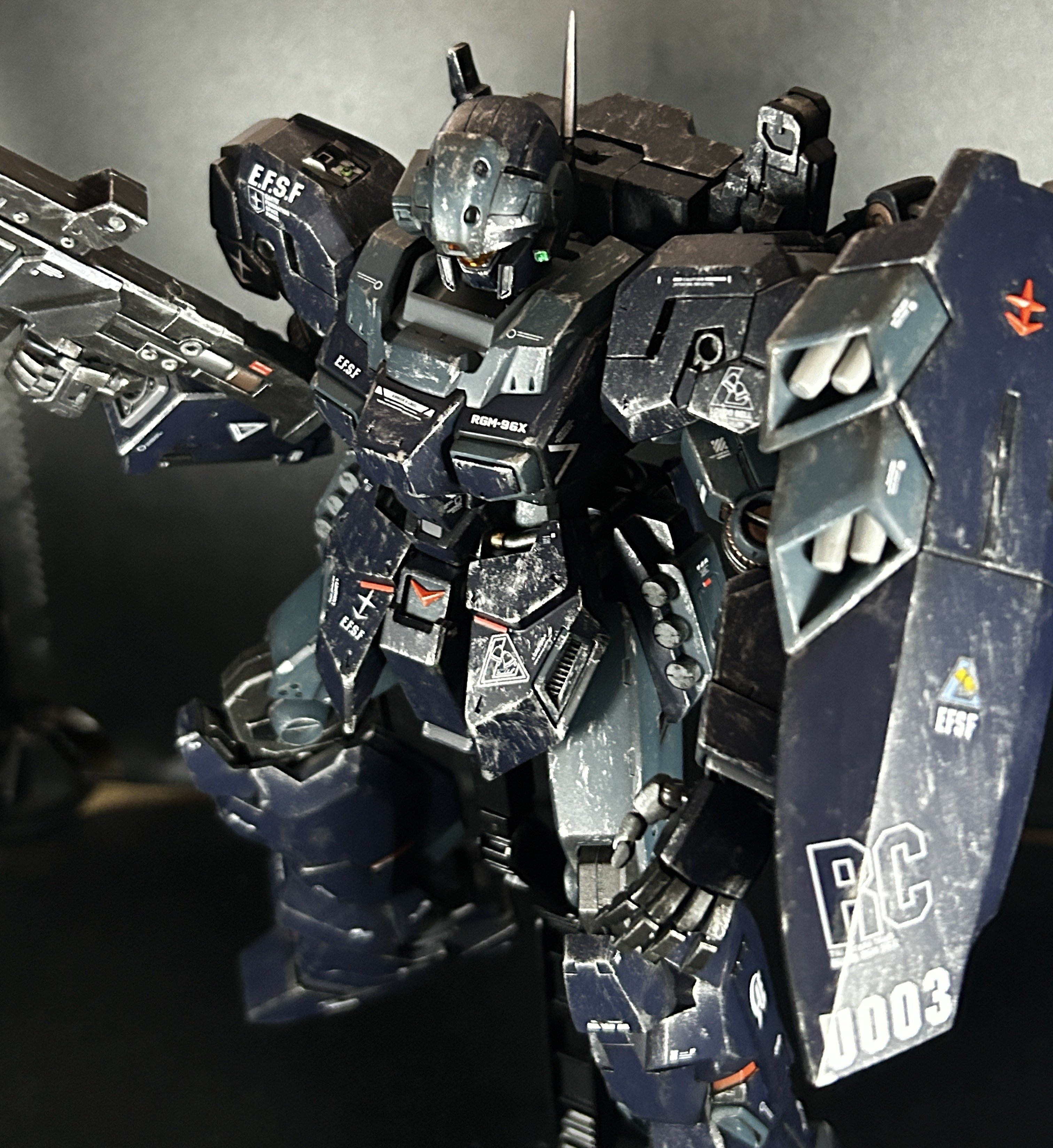 制作記）MG ジェスタ 〜その3～ 完成｜スノやん@ガンプラドラマー