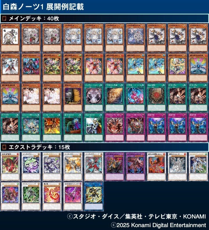 遊戯王 白き森×エルフェンノーツ 展開｜寛大