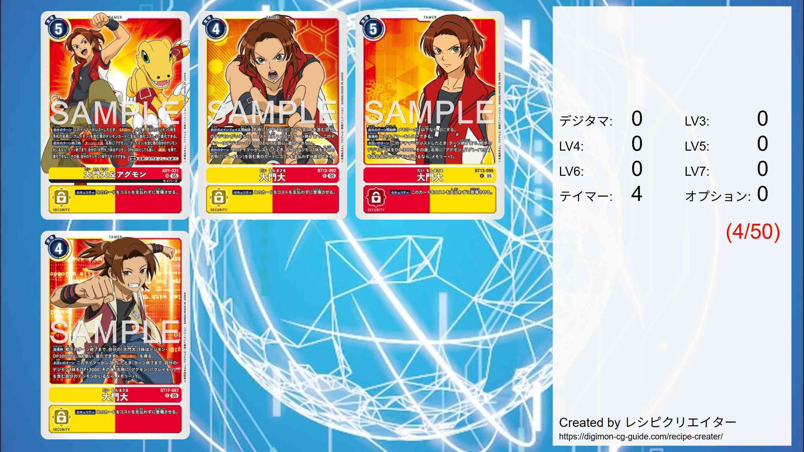 大門大】AD-01でパーツ再録されたので【シャイングレイモン】｜HALK_PUSTER