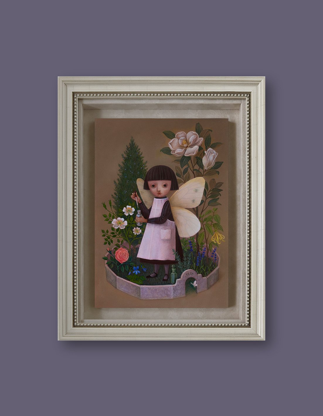 私の植物相｜深瀬優子｜挿絵、向こう側の子｜｜SCRIPTORIUM｜菫色の写字室