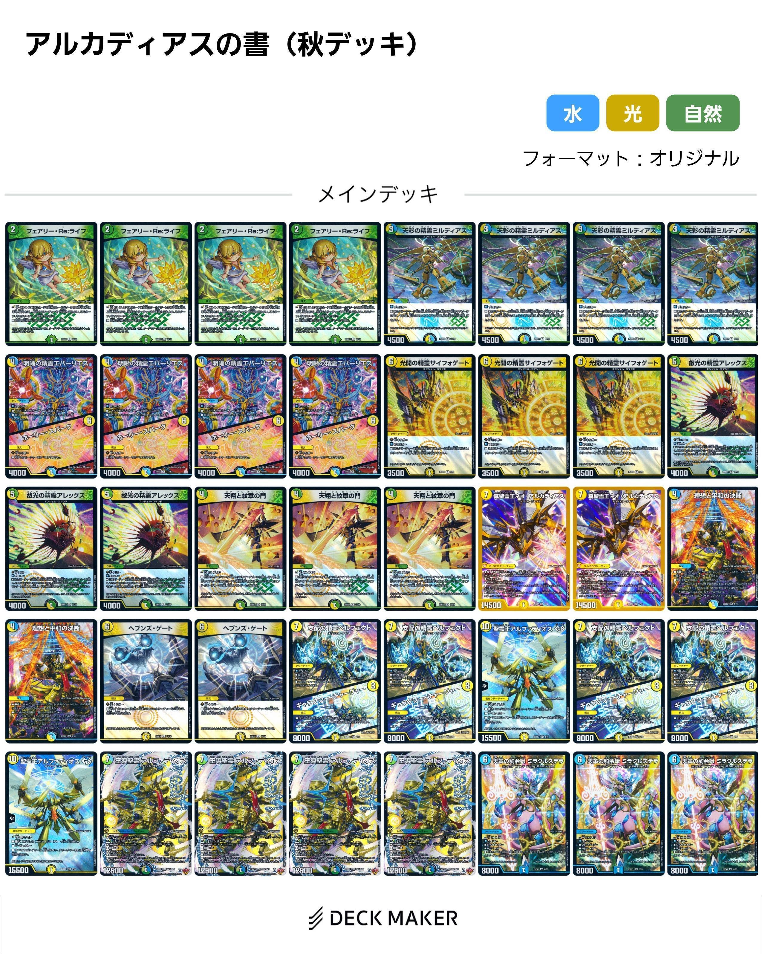 25/12）王道W秋デッキ限定戦 グレンモルトの書｜Lachesisazel