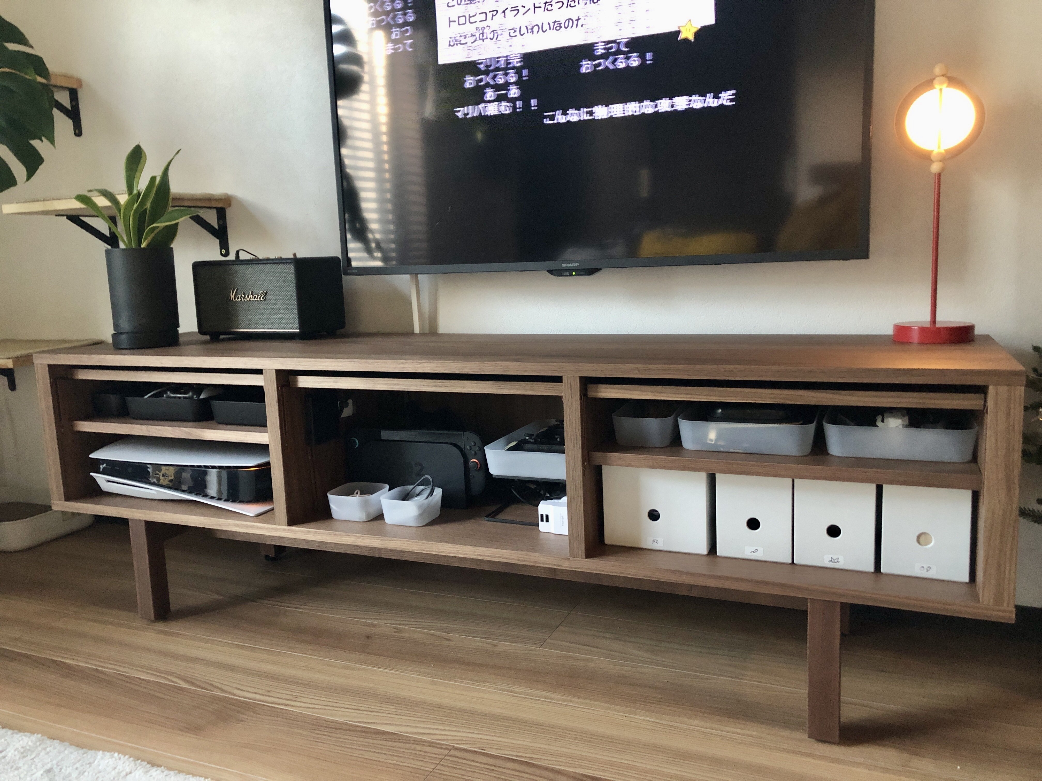 IKEA STOCKHOLM テレビボードと収納｜けつばん ( qp3min_c )