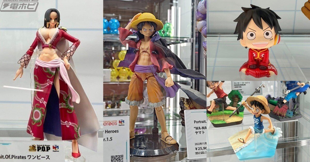 ワンピース』RUN!RUN!RUN! ルフィがG.E.M.15周年特別仕様でフィギュア