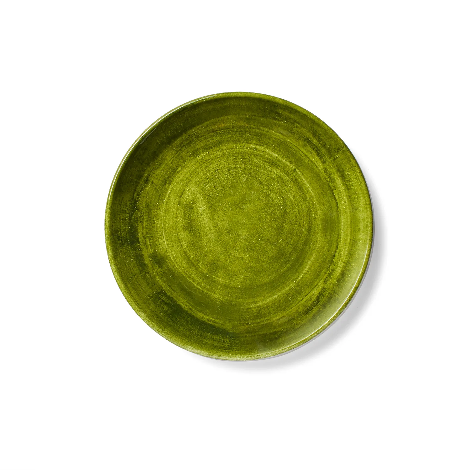 Sur La Table Orchid Solid Green Melamine Dinner Plate | Sur La Table