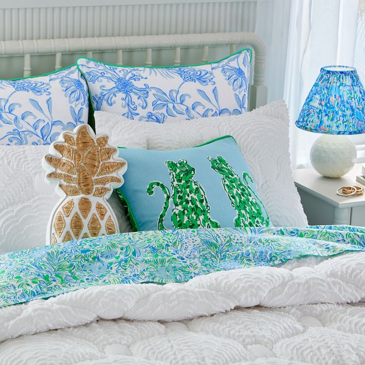 Lilly Pulitzer Dandy Lion Organic Sheet Set | Pottery Barn Teen