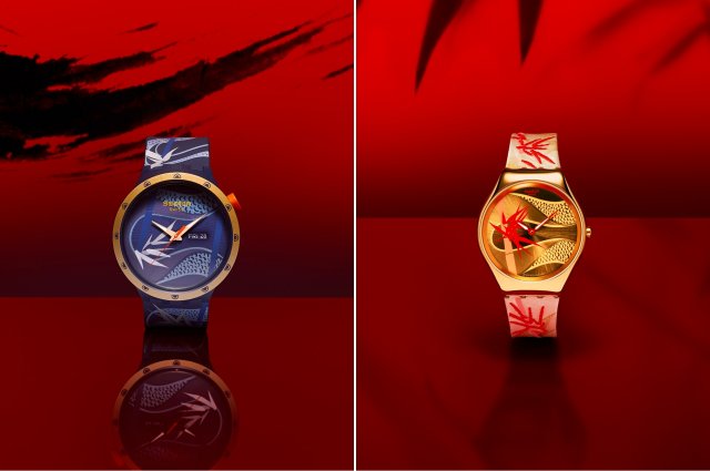 SWATCH から来年の干支の巳年コレクションが登場～「BLUE AND GOLDEN