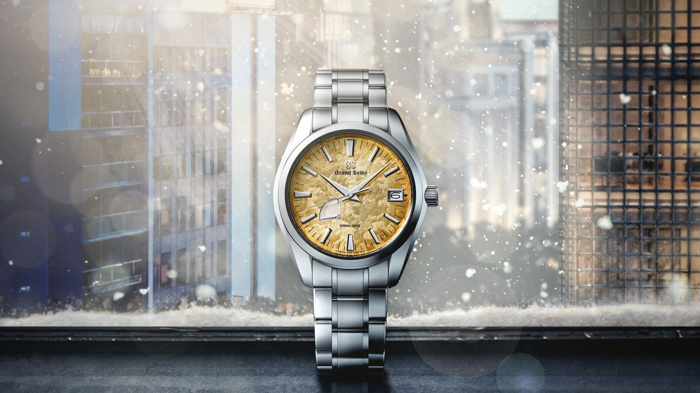 グランドセイコーの2025年第一作は創業の地「銀座」の冬の情景に着想を