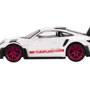 Porsche 911 (992) GT3 RS White with Red Stripes Limited Edition to