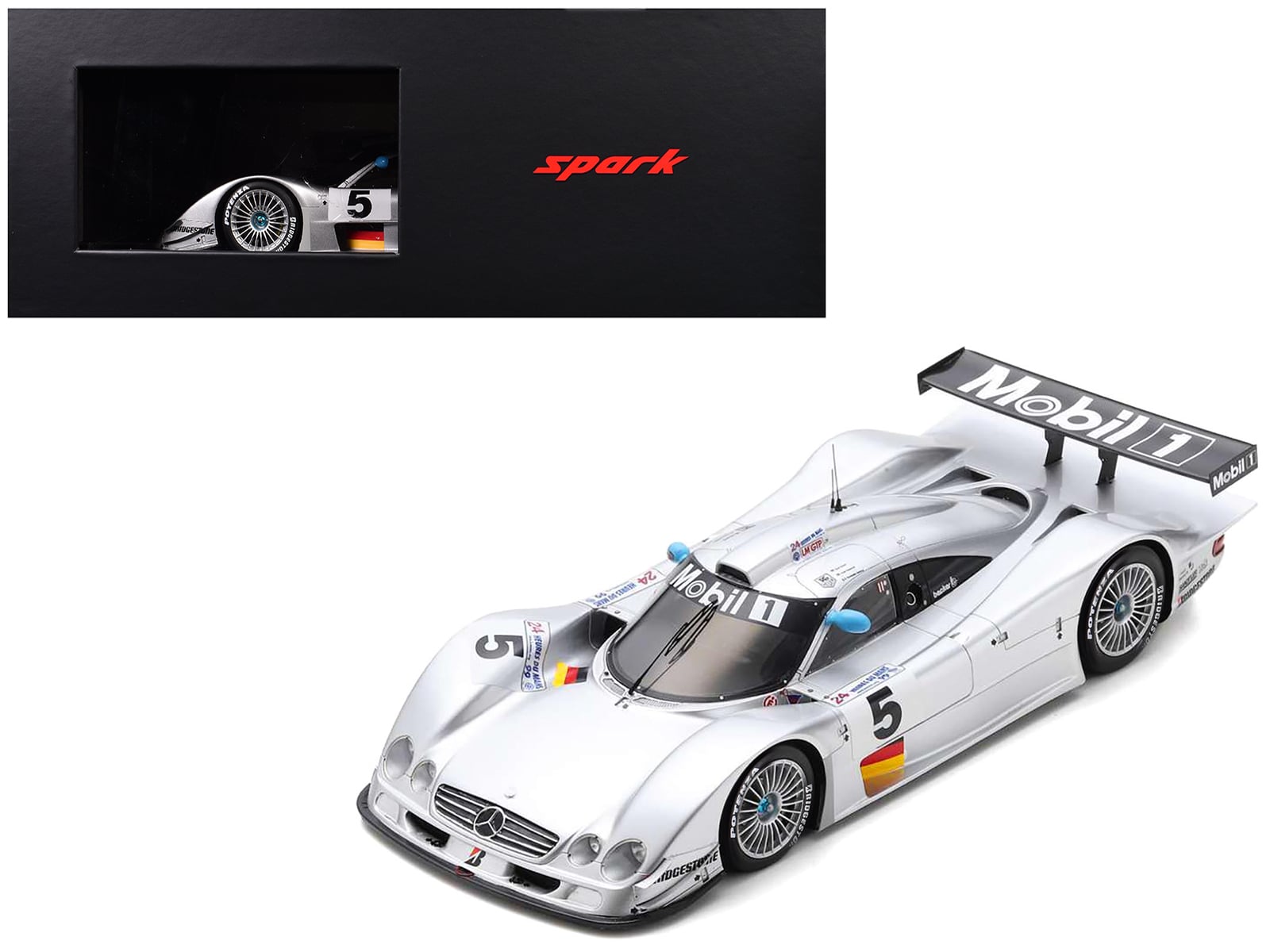 Mercedes-Benz CLR #5 Christophe Bouchut - Nick Heidfeld - Peter