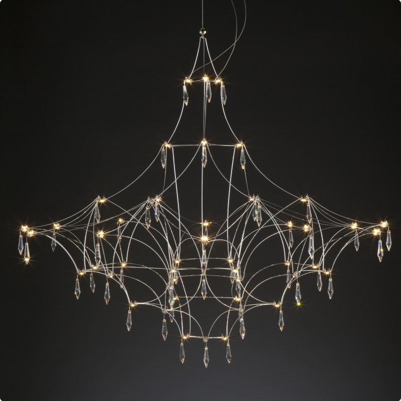 Mira - Chandelier Lamp by Quasar | Zaneen Design