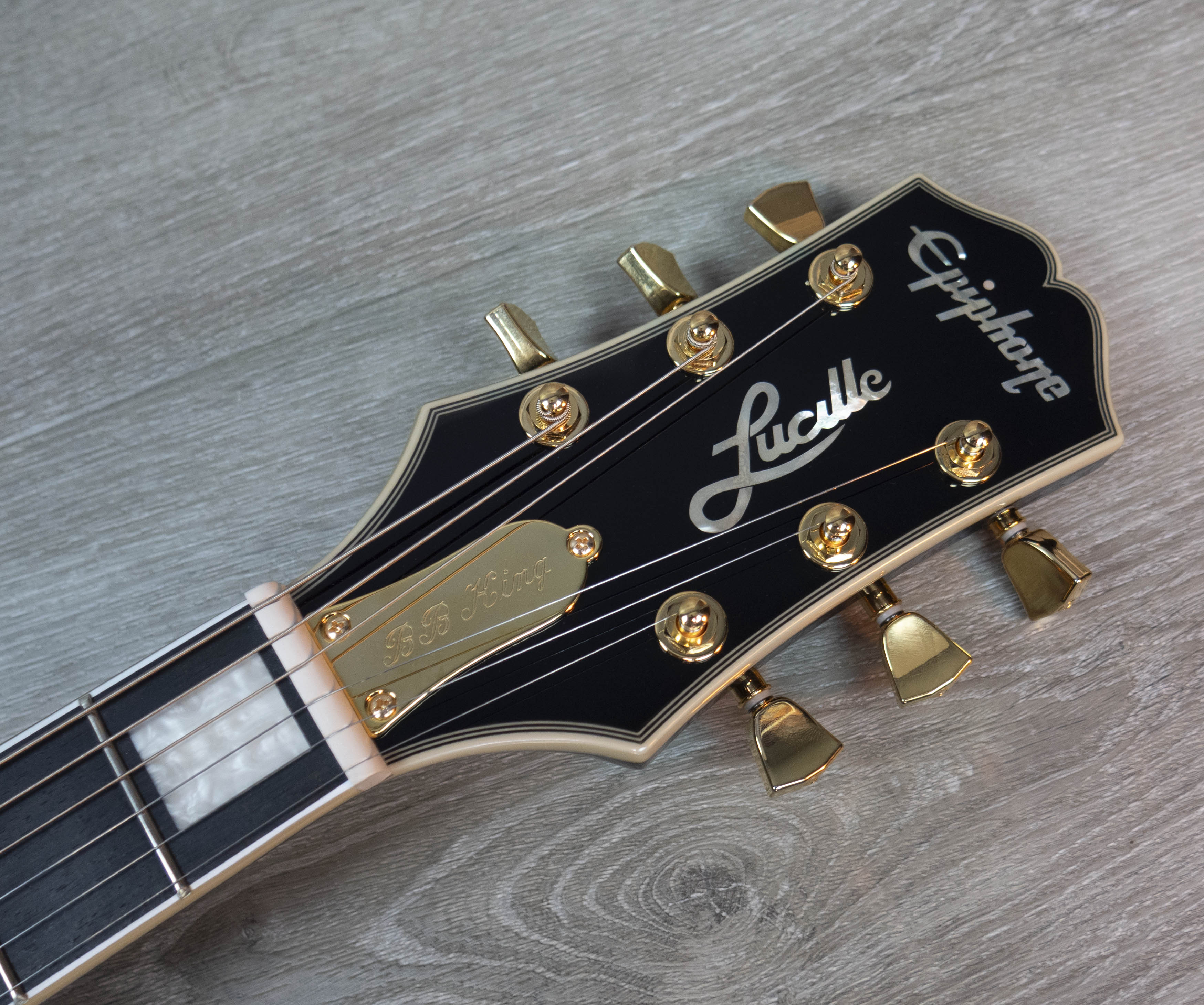 Epiphone B.B. King Lucille, Ebony – A Strings