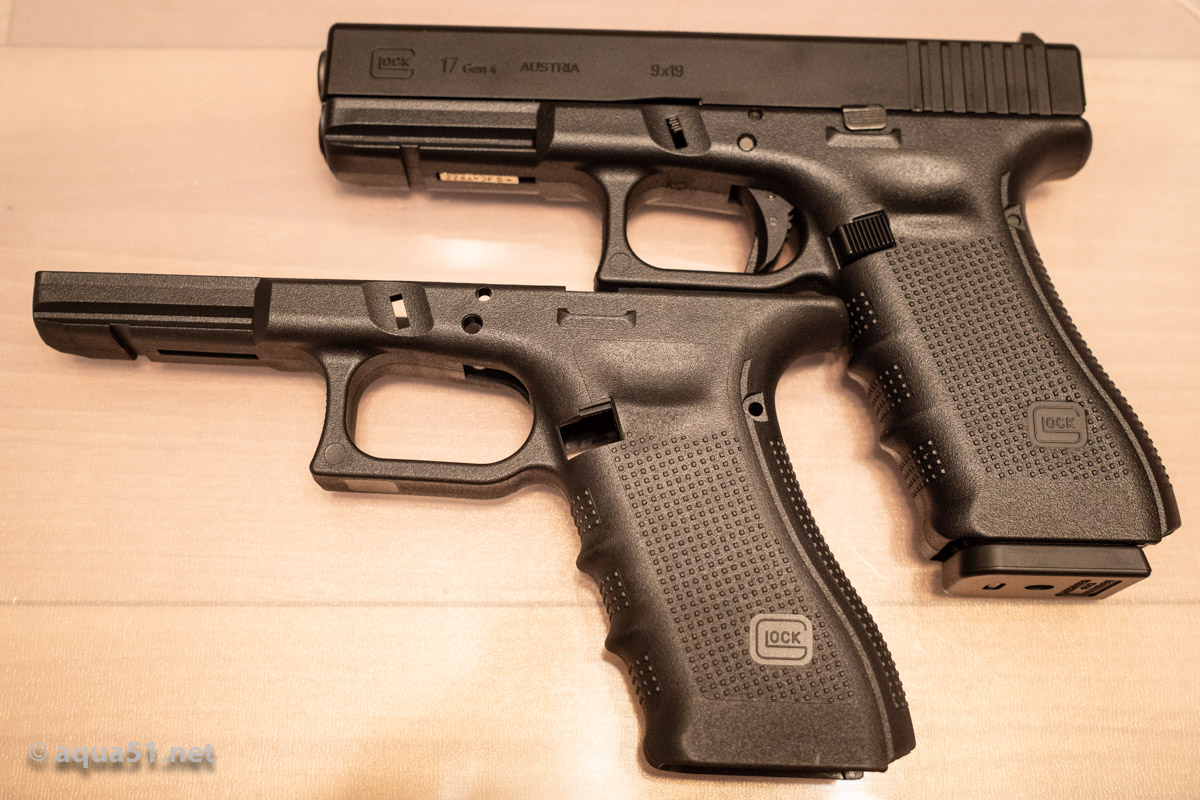 グロック17 Gen.4(東京マルイ)リアルフレームに交換-解体編 | aqua5150