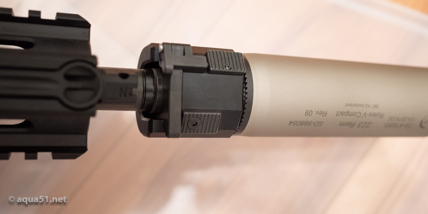 B&T Rotex-Vサプレッサーのレビュー | aqua5150 gear review