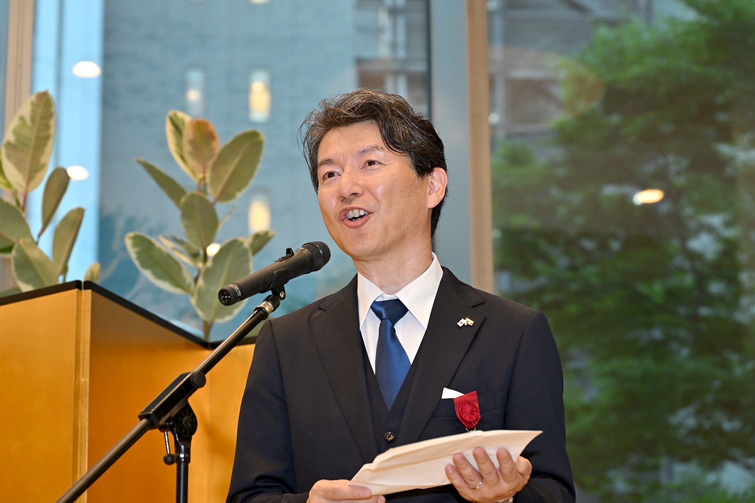 ベルギー王国王冠勲章オフィシエ章叙勲式 - AQUA PLANNET | アクア