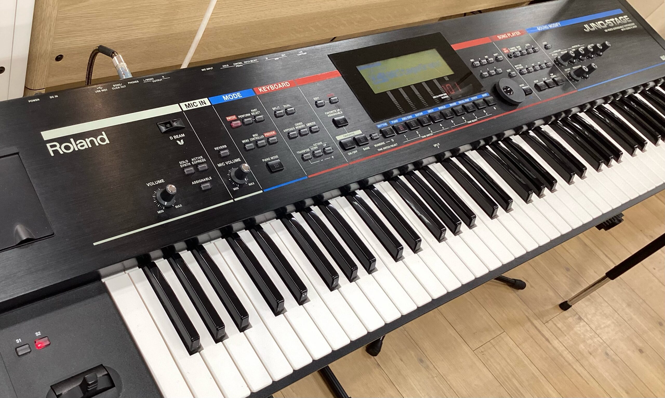 ☆SOLD OUT【シンセサイザー】Roland JUNO STAGE（中古） | あぽろん
