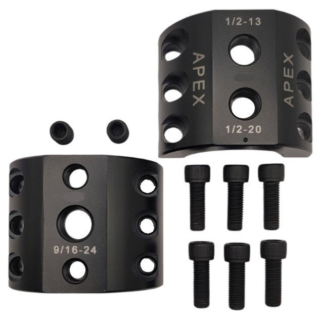 DC1.5-B - Steering Stabilizer Clamp Black Zinc, 1.5