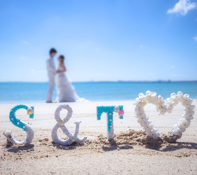 イニシャルオブジェ」がプチプラで人気！結婚式での使い方＆アレンジ