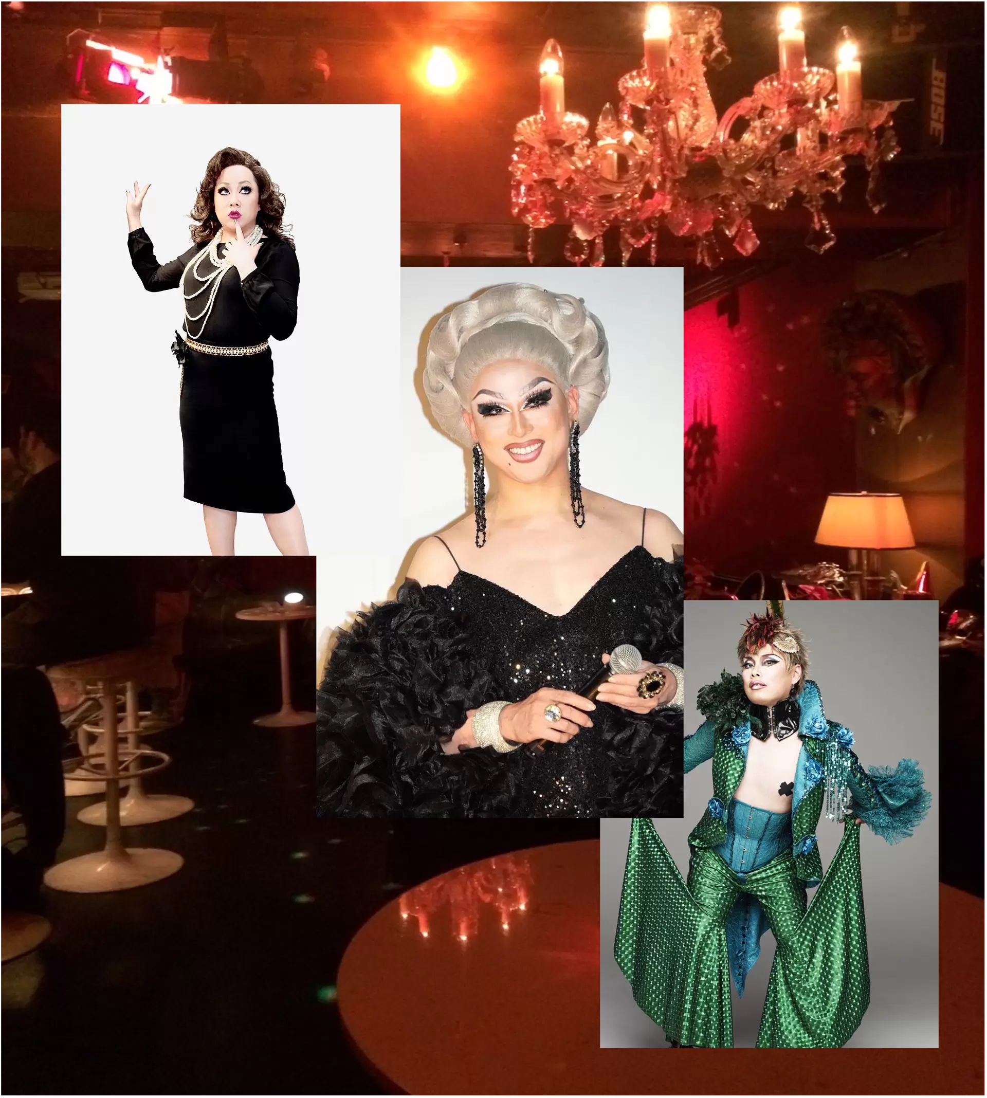 Dorian Lolobrigida, Diana Extravaganza, and Bouillabaisse