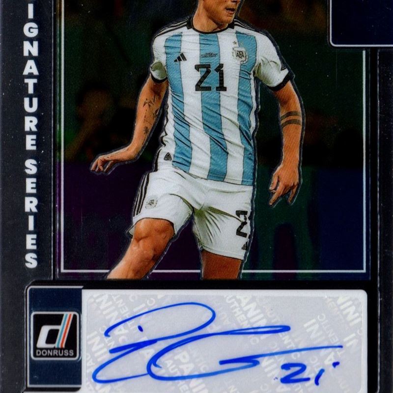 Paulo Dybala - Argentina - Panini Donruss FIFA Signature Series