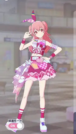 プロセカ】[いつでも前を向いて] 桃井愛莉のカードイラストと衣装