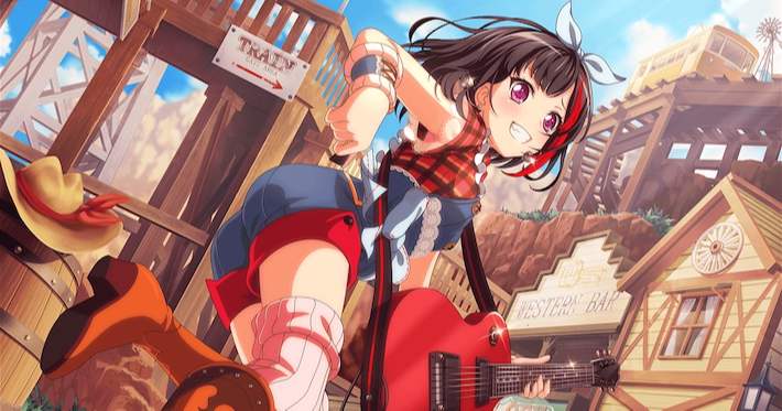 バンドリ！ガルパ】[たこのタオル]美竹蘭のスキルとイラスト | AppMedia