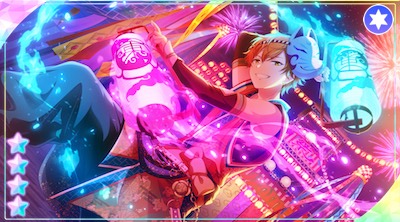 プロセカ】[変わらぬ夏祭り]東雲彰人のカードイラストと衣装