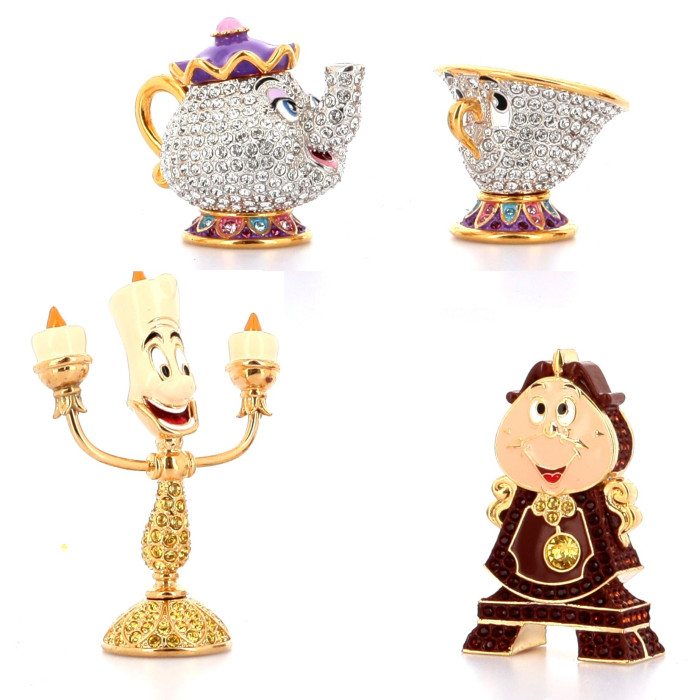 Set accompanying Beauty and the Beast - Disney - Arribas