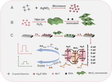 Ag2S QDs integration with MnO2 nanosheets for the sensitive