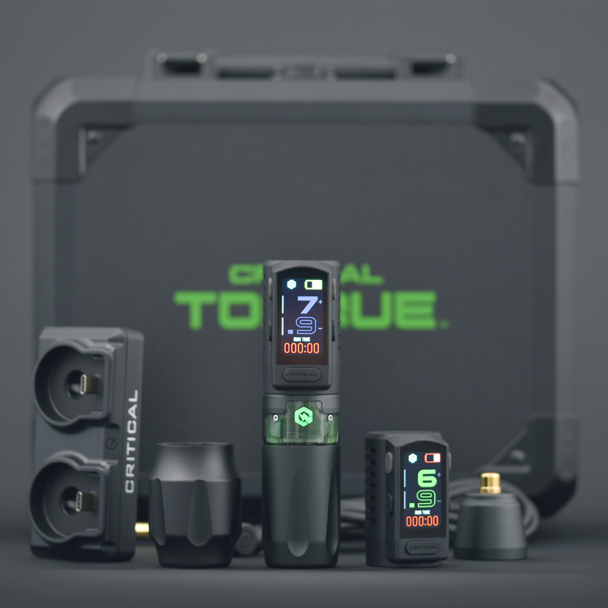 CRITICAL TORQUE フルセット 4.2mmストローク MACHINE TATTOO CRITICAL