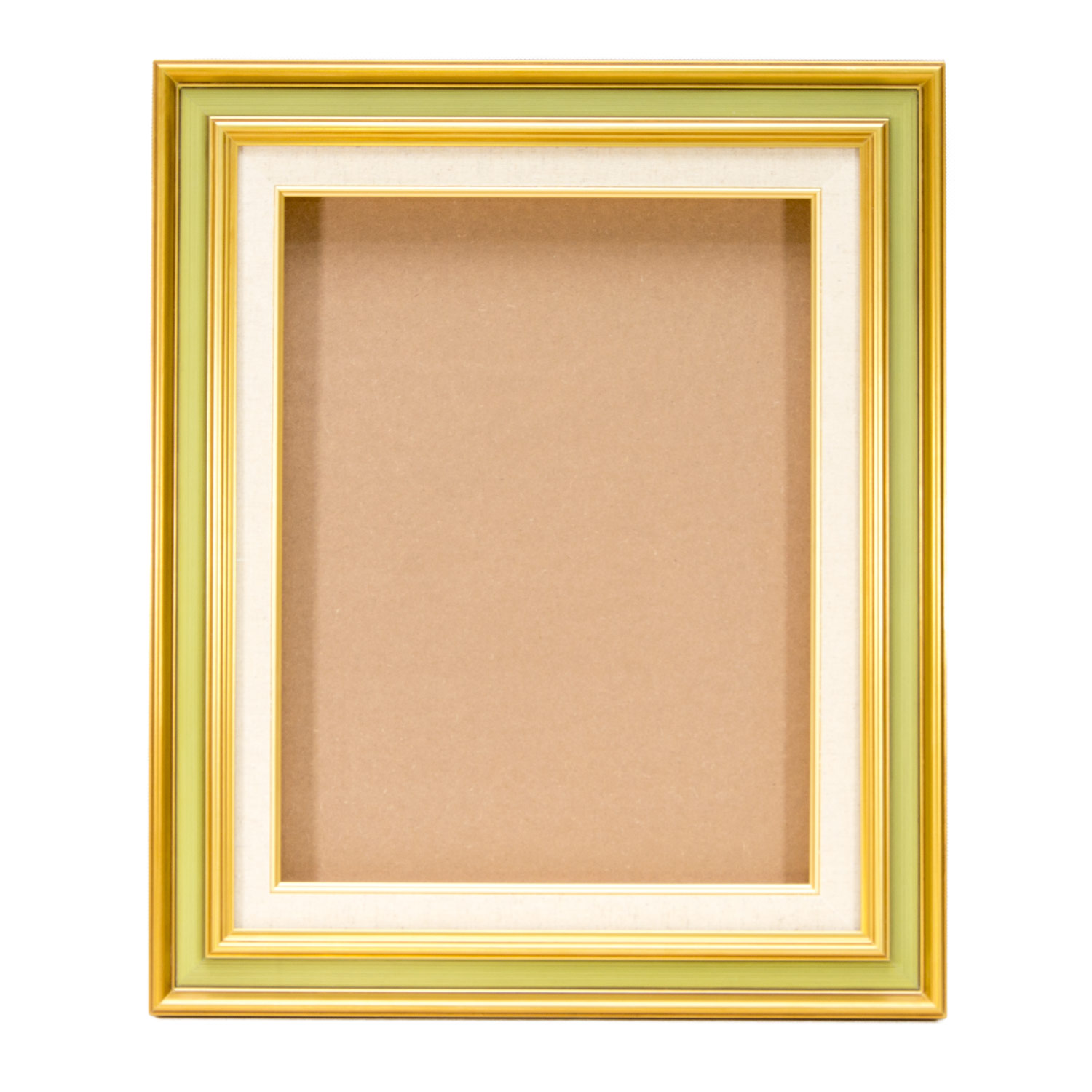 油彩額 ゴールド＋グリーン 130-G | 額縁の通販 アートフレーム