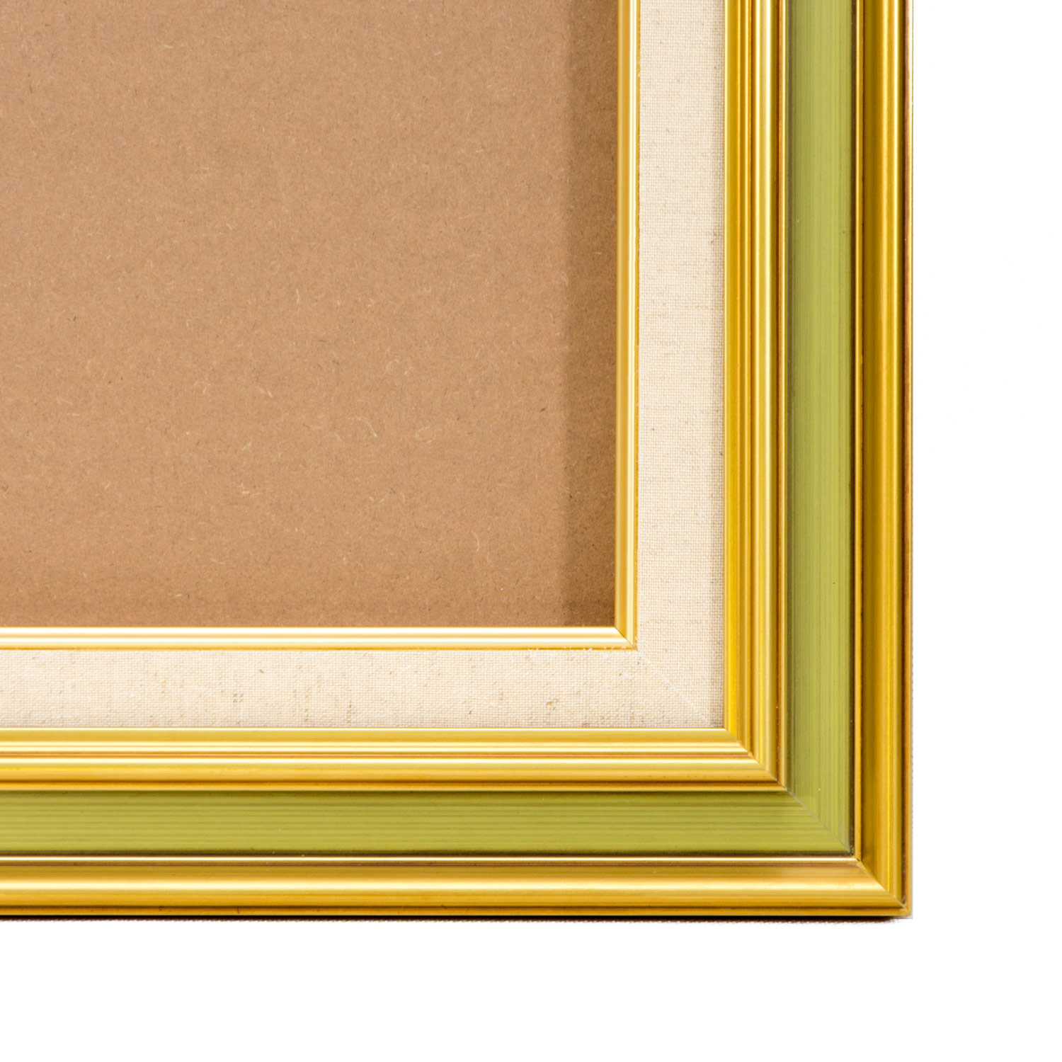 油彩額 ゴールド＋グリーン 130-G | 額縁の通販 アートフレーム