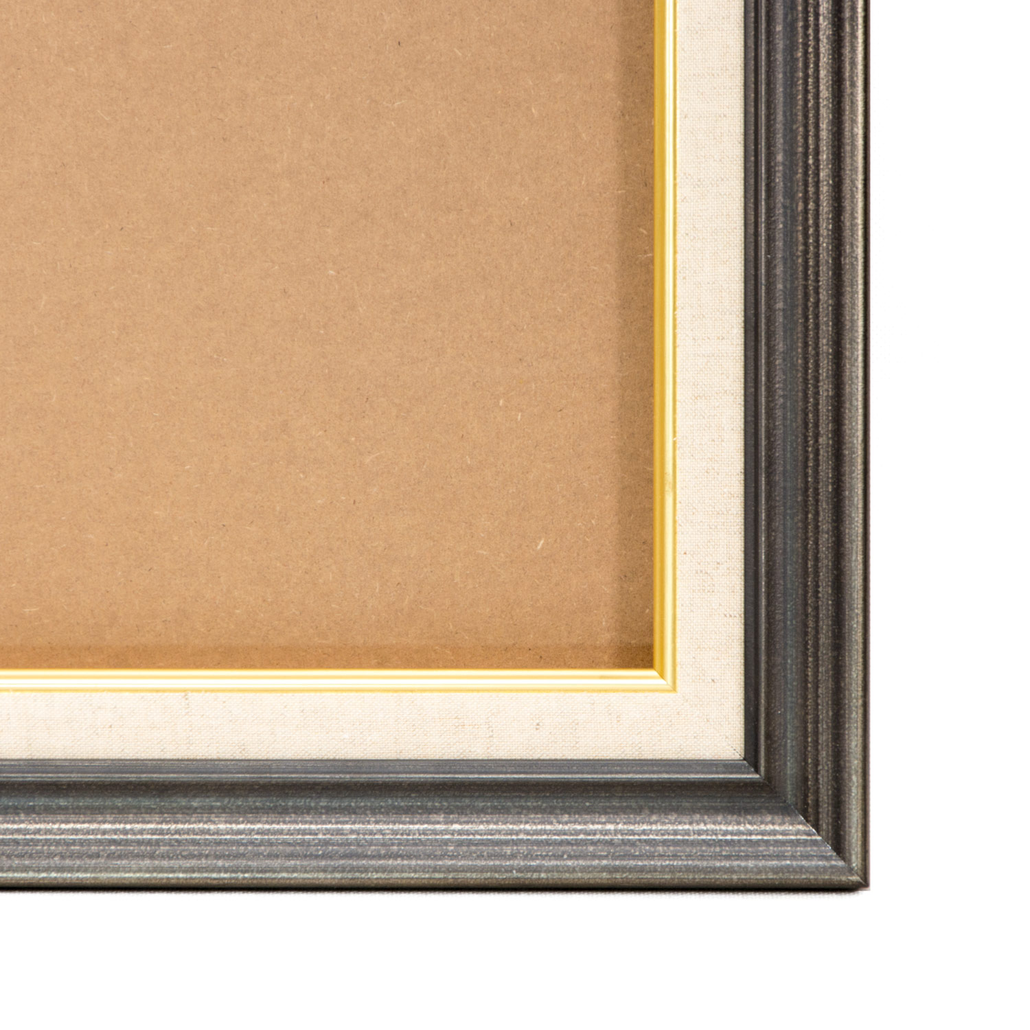 油彩額 シックなブラックシルバー 502 | 額縁の通販 アートフレーム