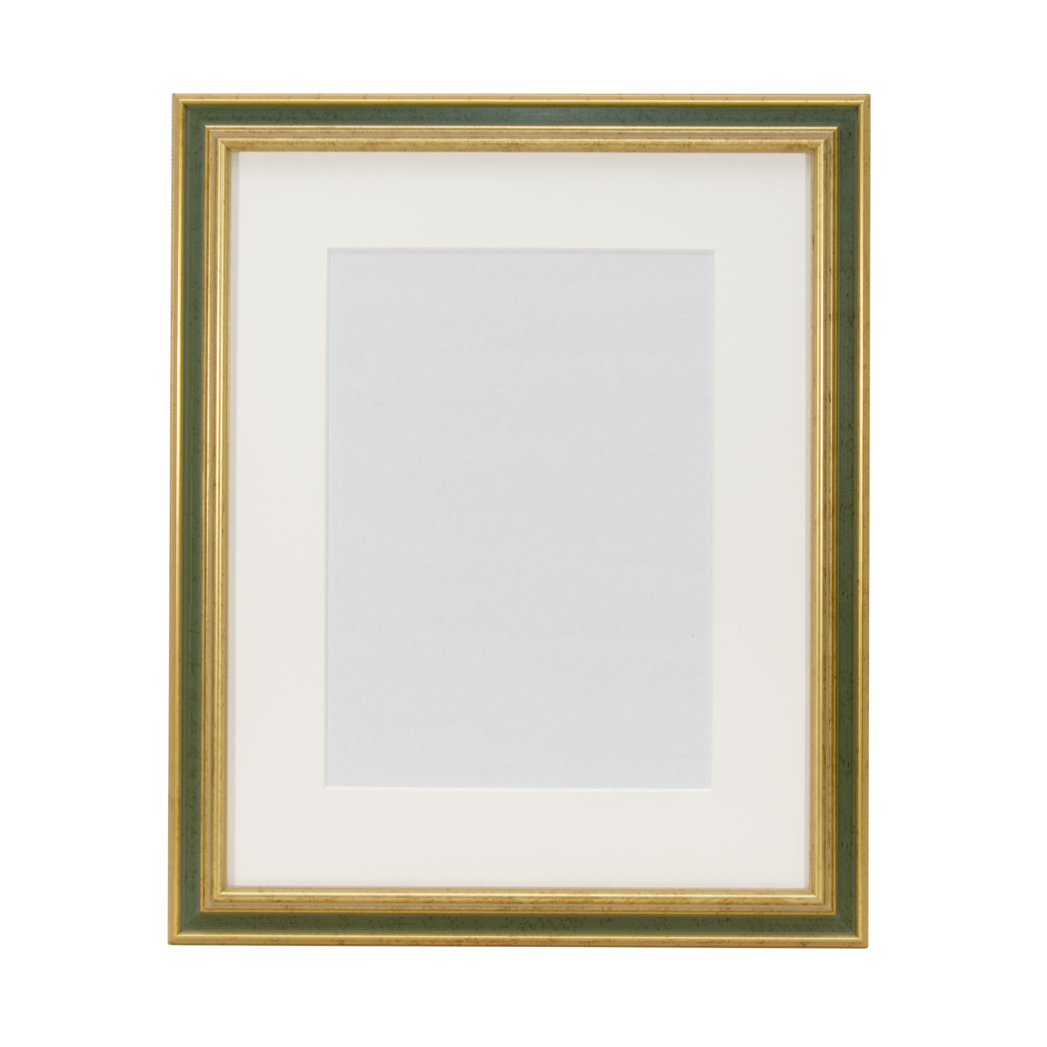 水彩額 シブ金＋ブルーグリーン ツートンカラー 424 | 額縁の通販