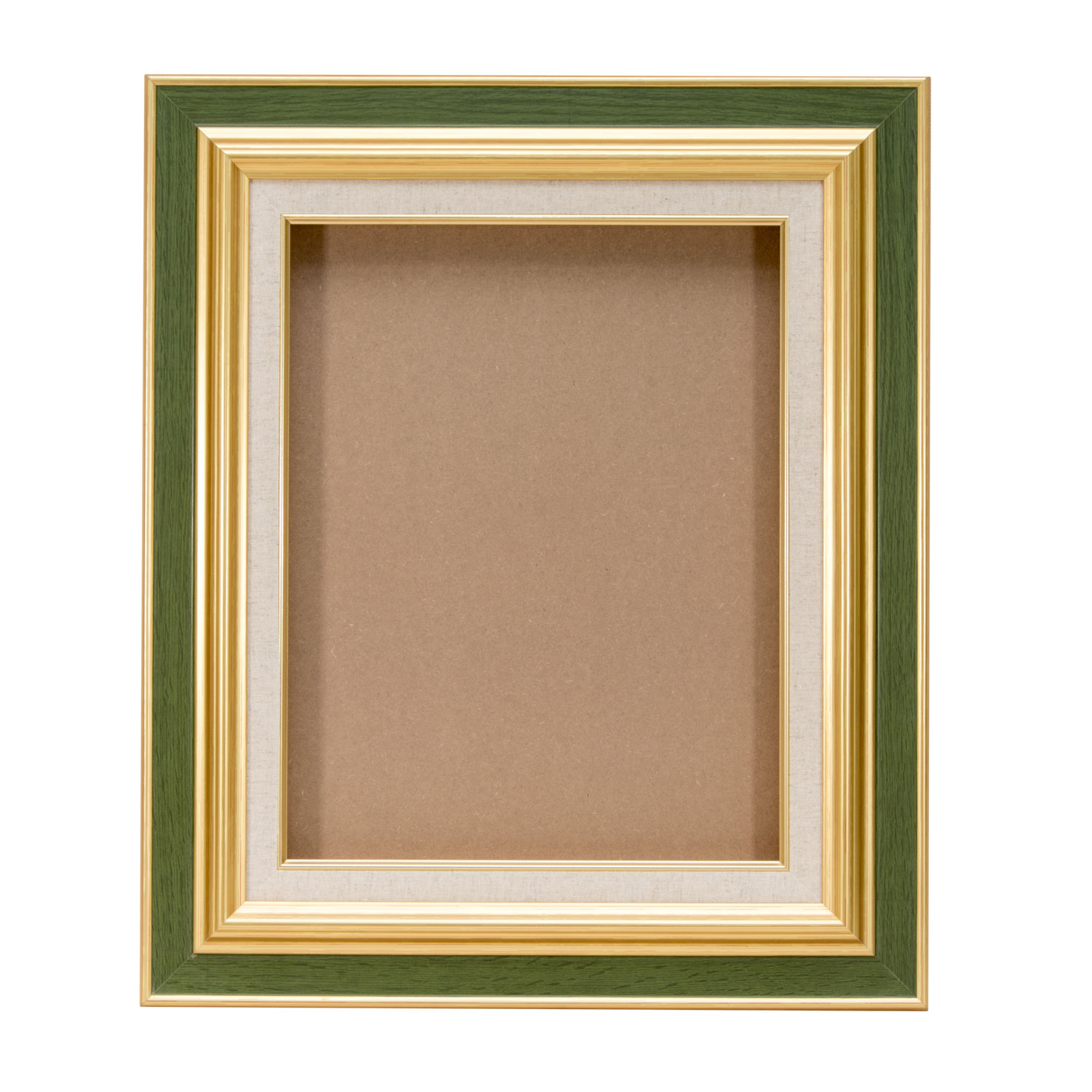 油彩額 ゴールド＋モスグリーン 163 | 額縁の通販 アートフレーム