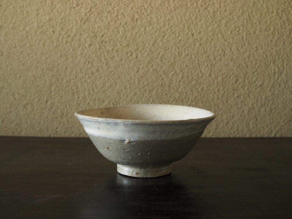 無地刷毛目茶碗 | 古美術いもと